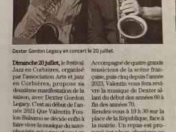 Journal Dexter Gordon Legacy